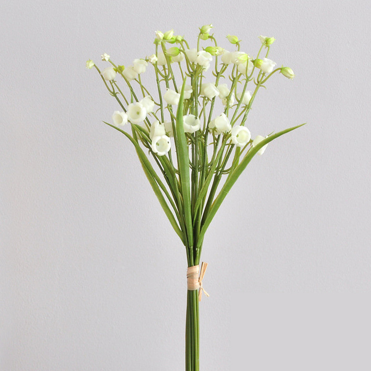 EVERIVELLE Hand-Tied Artificial Lily of the Valley Bouquet
