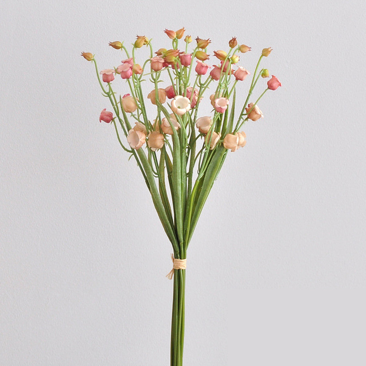 EVERIVELLE Hand-Tied Artificial Lily of the Valley Bouquet