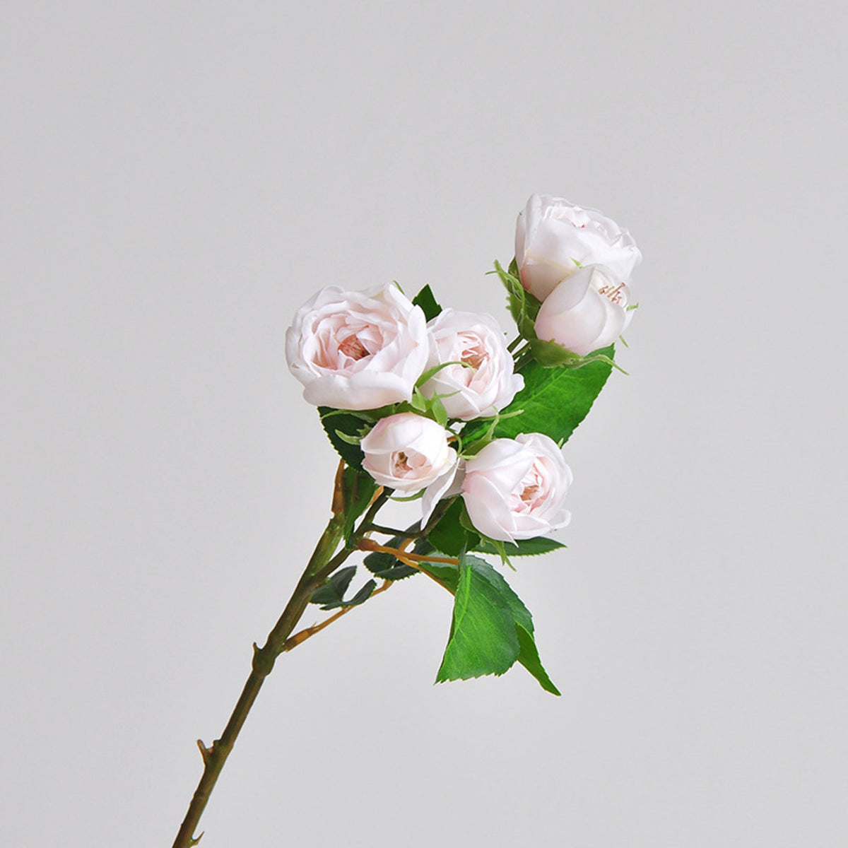 EVERIVELLE Seven-Head Mini Artificial Lotus Rose Stem