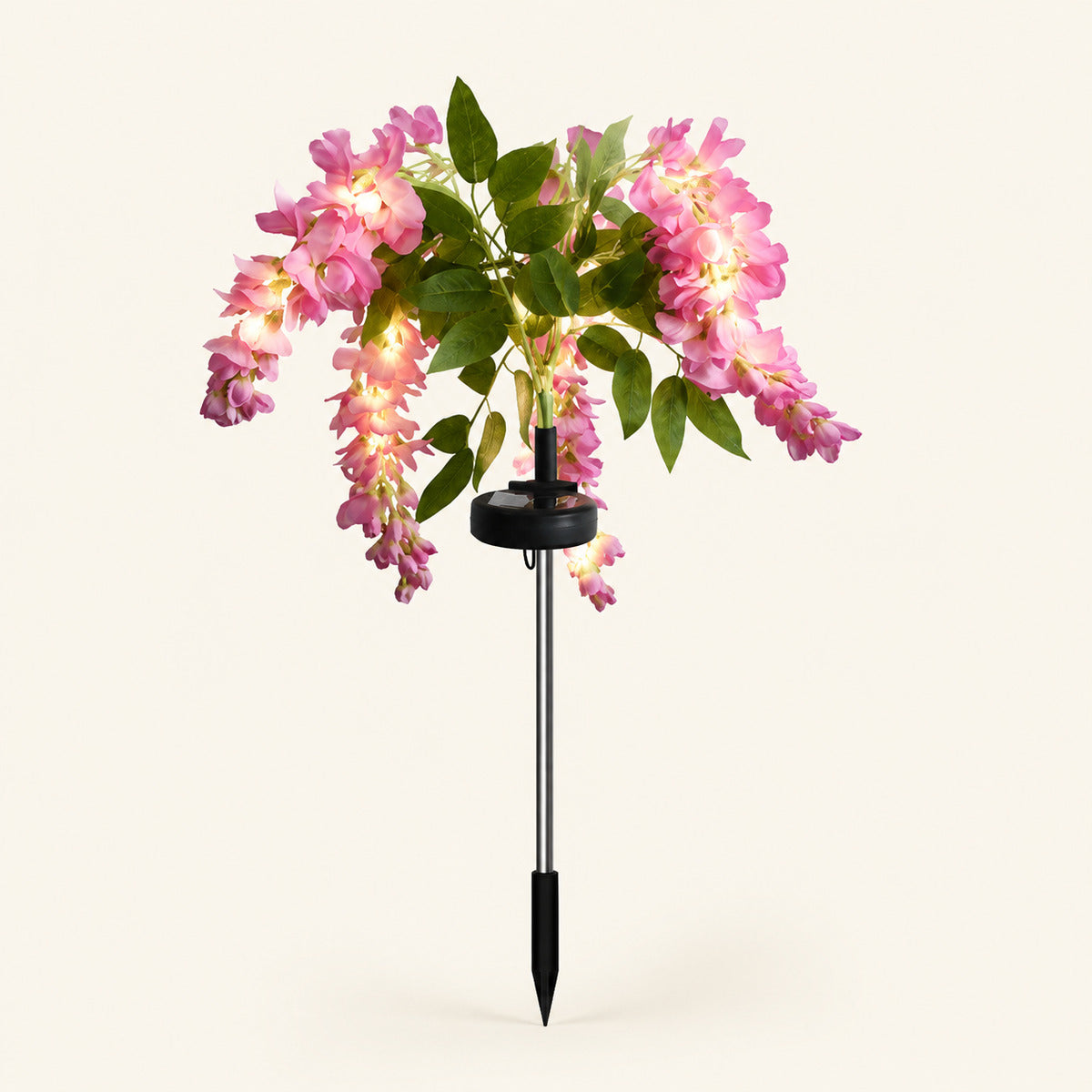 EVERIVELLE Solar LED Wisteria Flower Garden Lights