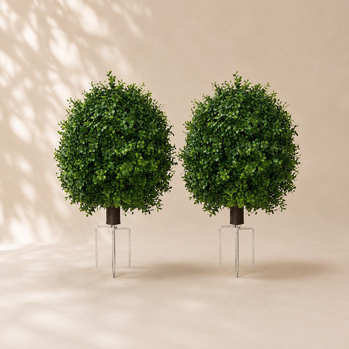 EVERIVELLE Artificial Boxwood Topiary Trees
