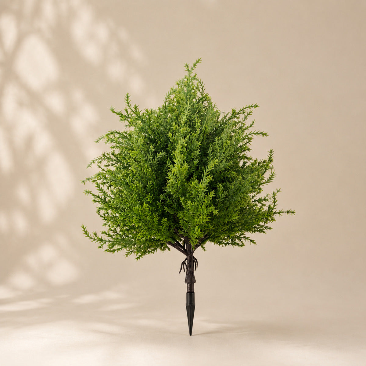EVERIVELLE Artificial Conifer Garden Stakes