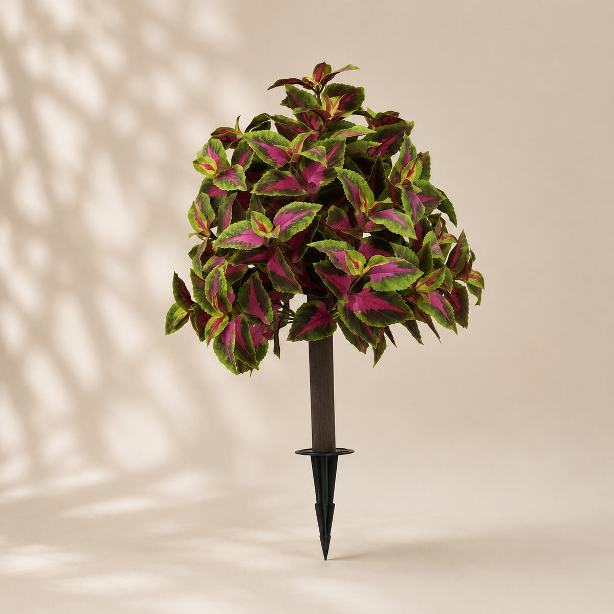 EVERIVELLE Artificial Coleus Garden Stake