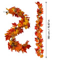 Pumpkin & Maple Leaf Harvest Garland