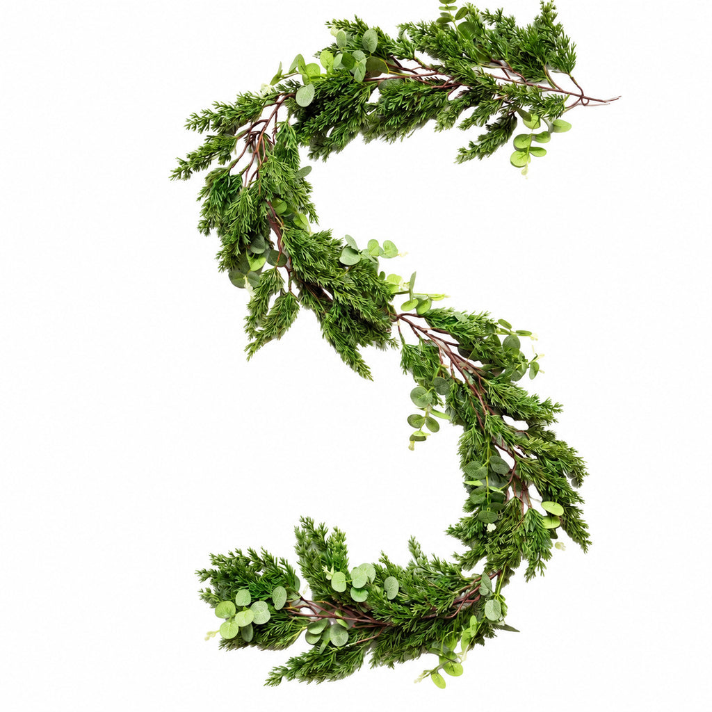 Christmas Cedar & Pine Garland Collection