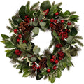 Pine, Berry & Eucalyptus Christmas Wreath
