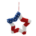 Patriotic Red, White & Blue Star Wreath