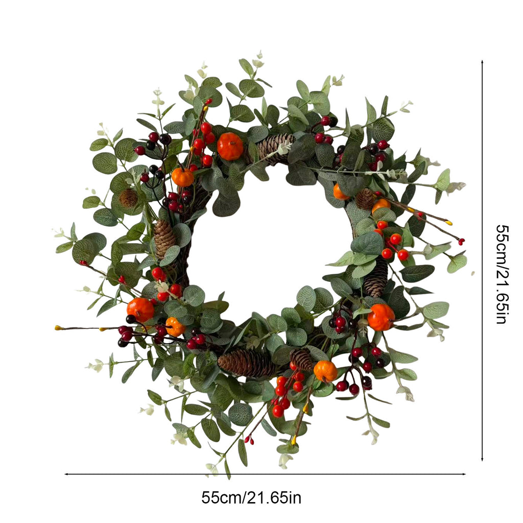 Eucalyptus Berry & Pinecone Vine Wreath