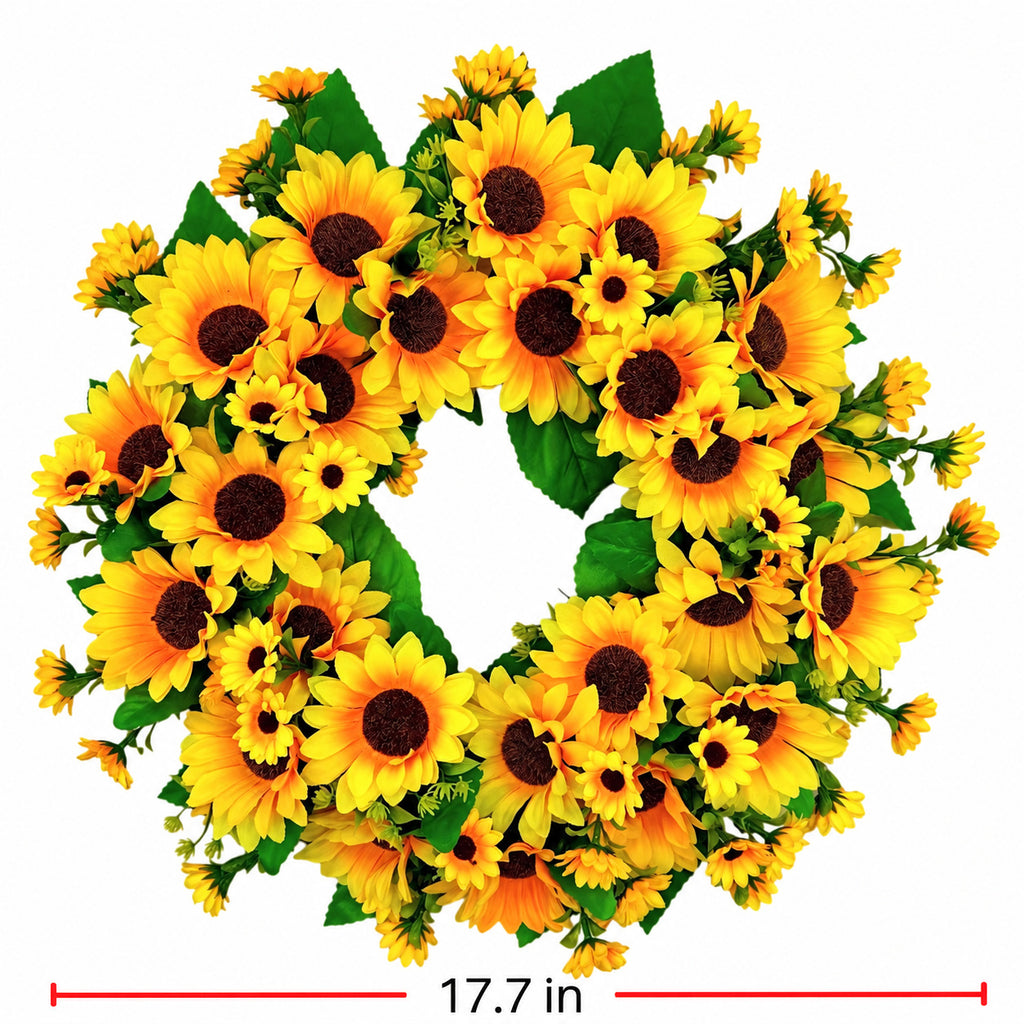 Sunflower Garden Wreath Collection