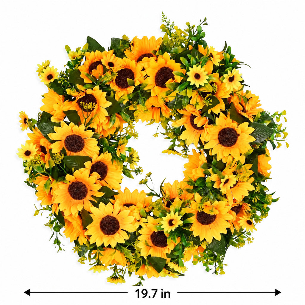 Sunflower Garden Wreath Collection