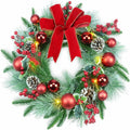 Red Rose Christmas Wreath Collection