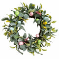 Easter Egg & Bunny Ear Spring Wreath