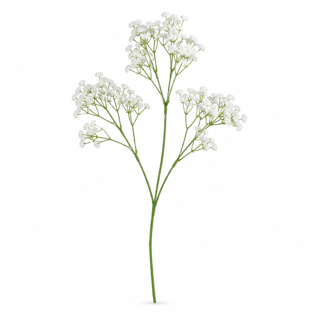 EVERIVELLE Four-Branch Artificial Baby's Breath Stem