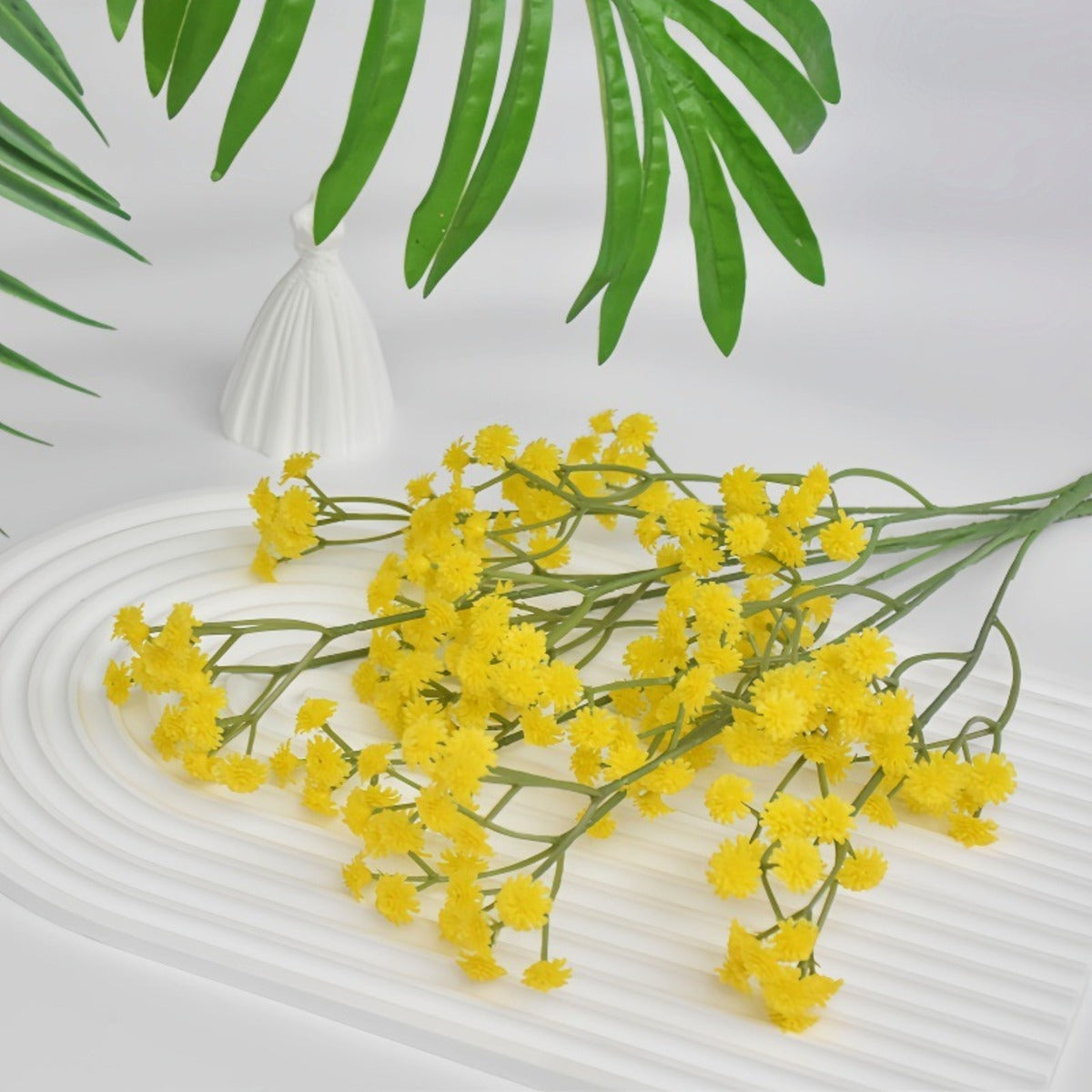 EVERIVELLE Four-Branch Artificial Baby's Breath Stem