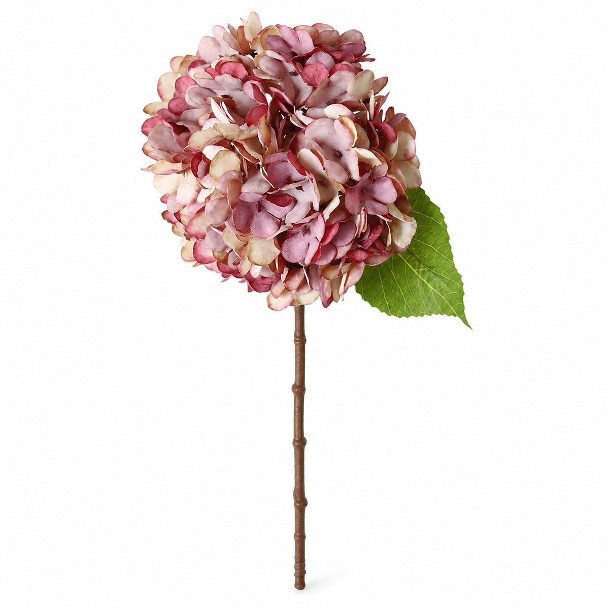 EVERIVELLE 13-Inch Vintage Artificial Hydrangea Stem