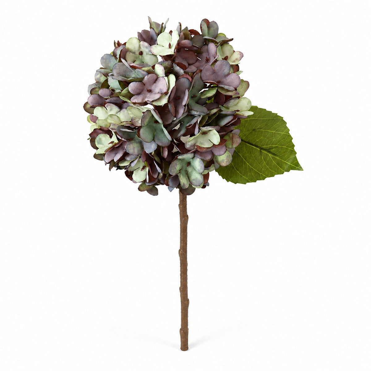 EVERIVELLE 13-Inch Vintage Artificial Hydrangea Stem