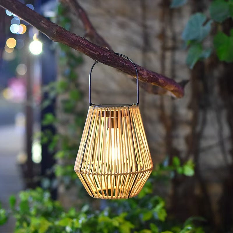 Solar Woven Lantern Collection