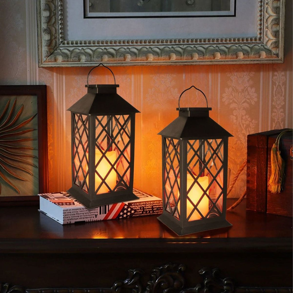 Vintage Solar Candle Lantern Collection