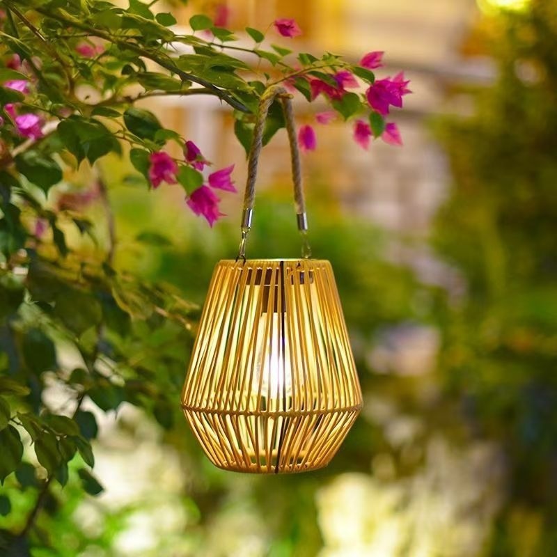 Solar Woven Lantern Collection