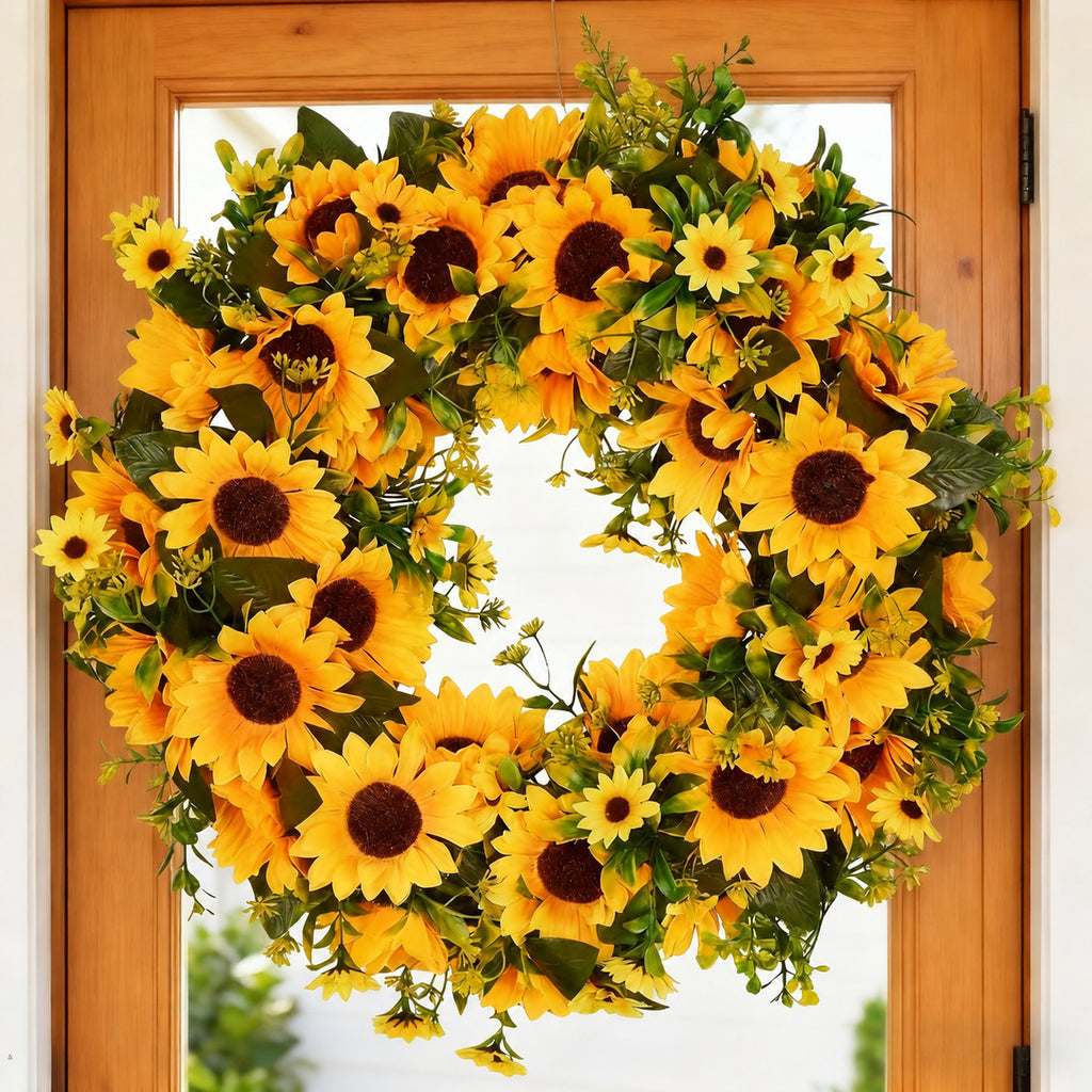Sunflower Garden Wreath Collection