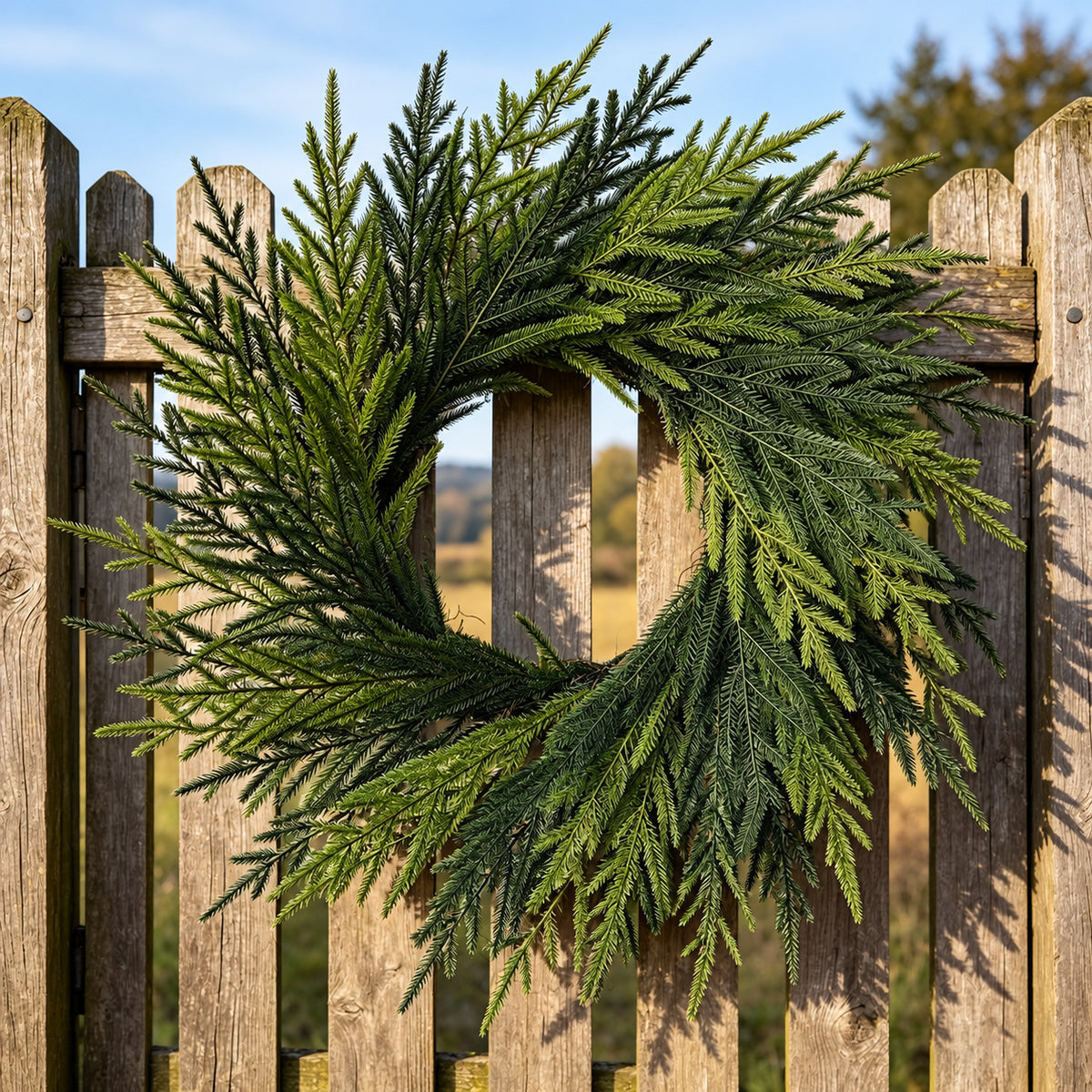 Norfolk Pine Christmas Wreath