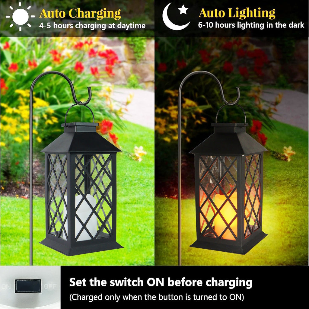 Vintage Solar Candle Lantern Collection