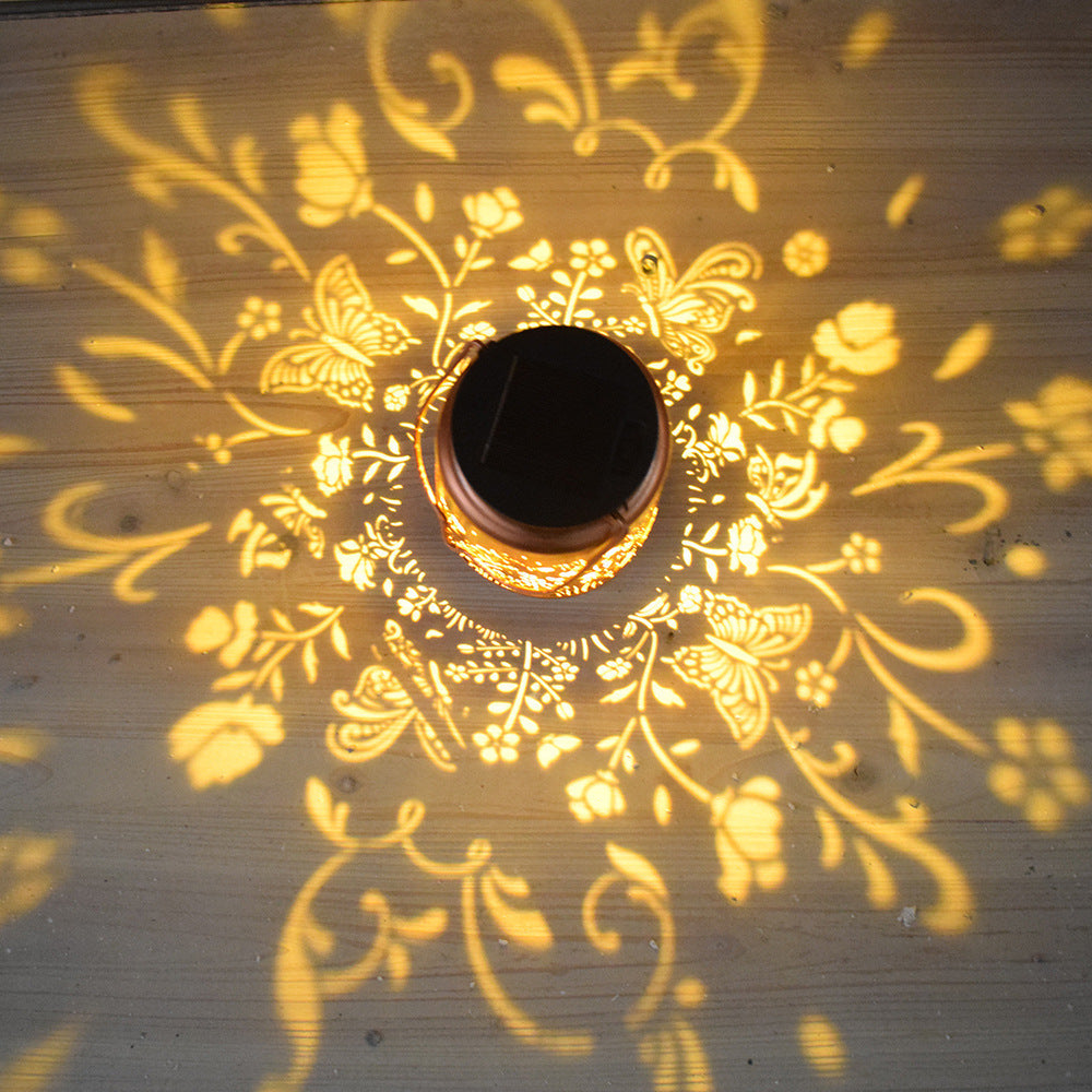 Butterfly & Hummingbird Solar Projection Lantern Collection