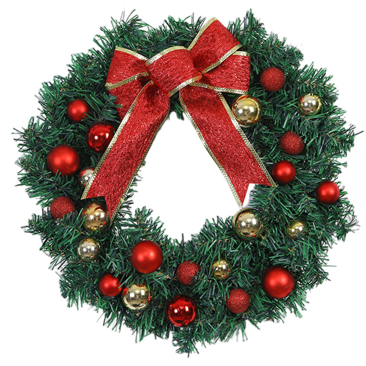 Frosted White Berry & Pinecone Christmas Wreath