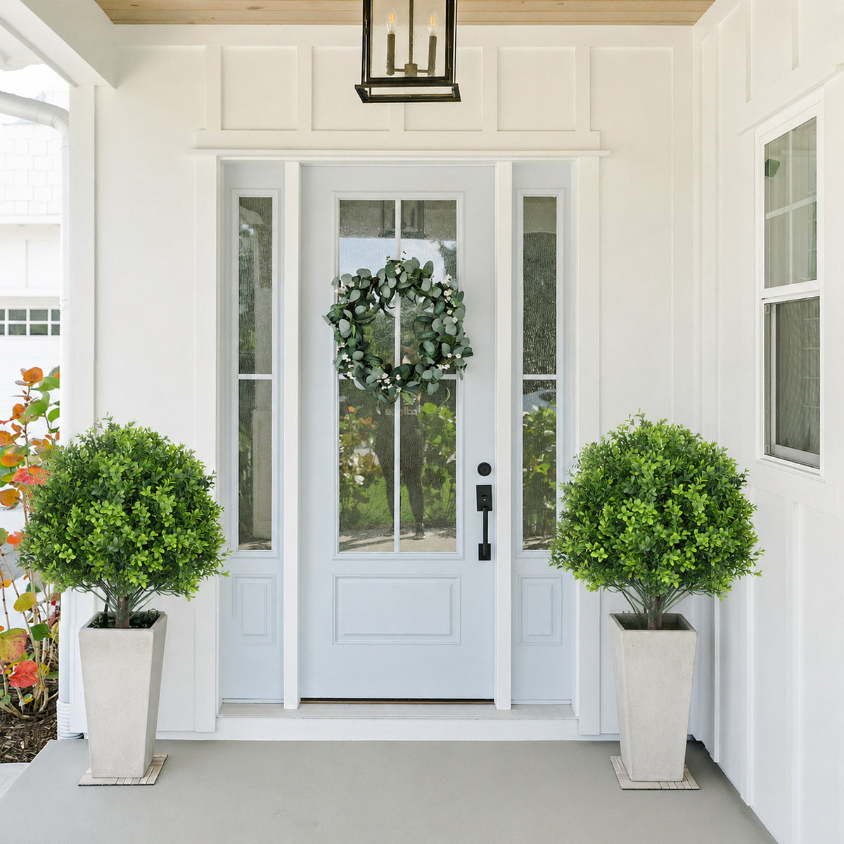 EVERIVELLE Artificial Garden Topiary & Floral Stakes