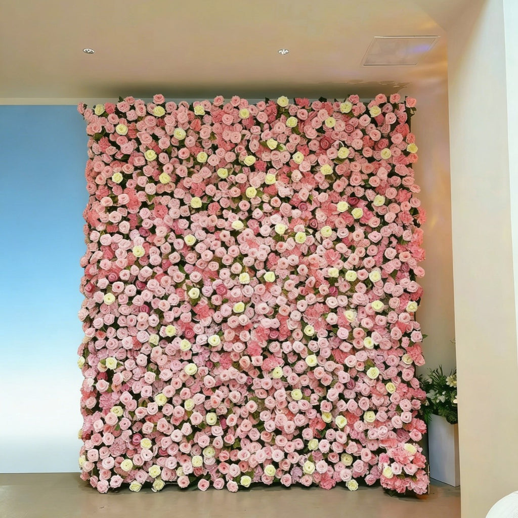 EVERIVELLE Artificial Flower Wall Panels