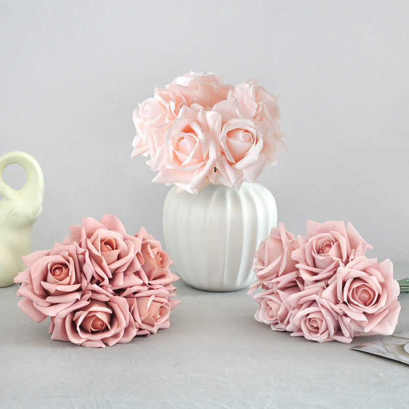 EVERIVELLE Moist-Touch Artificial Rose Bouquet