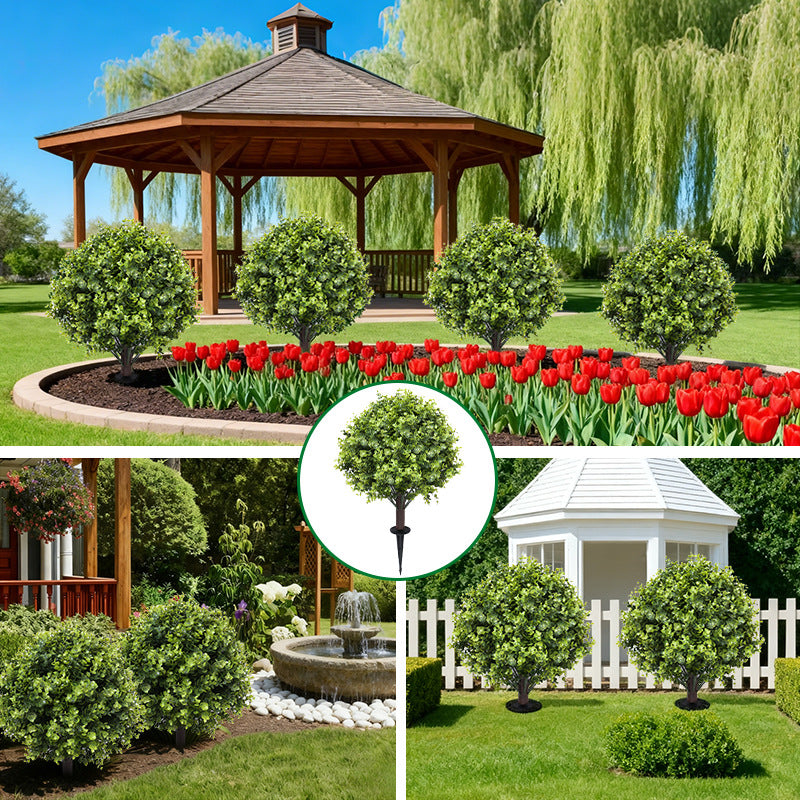 Large Artificial Eucalyptus Trees   Outdoor Garden Greenery Décor | EVERIVELLE artificial flowers and garden décor
