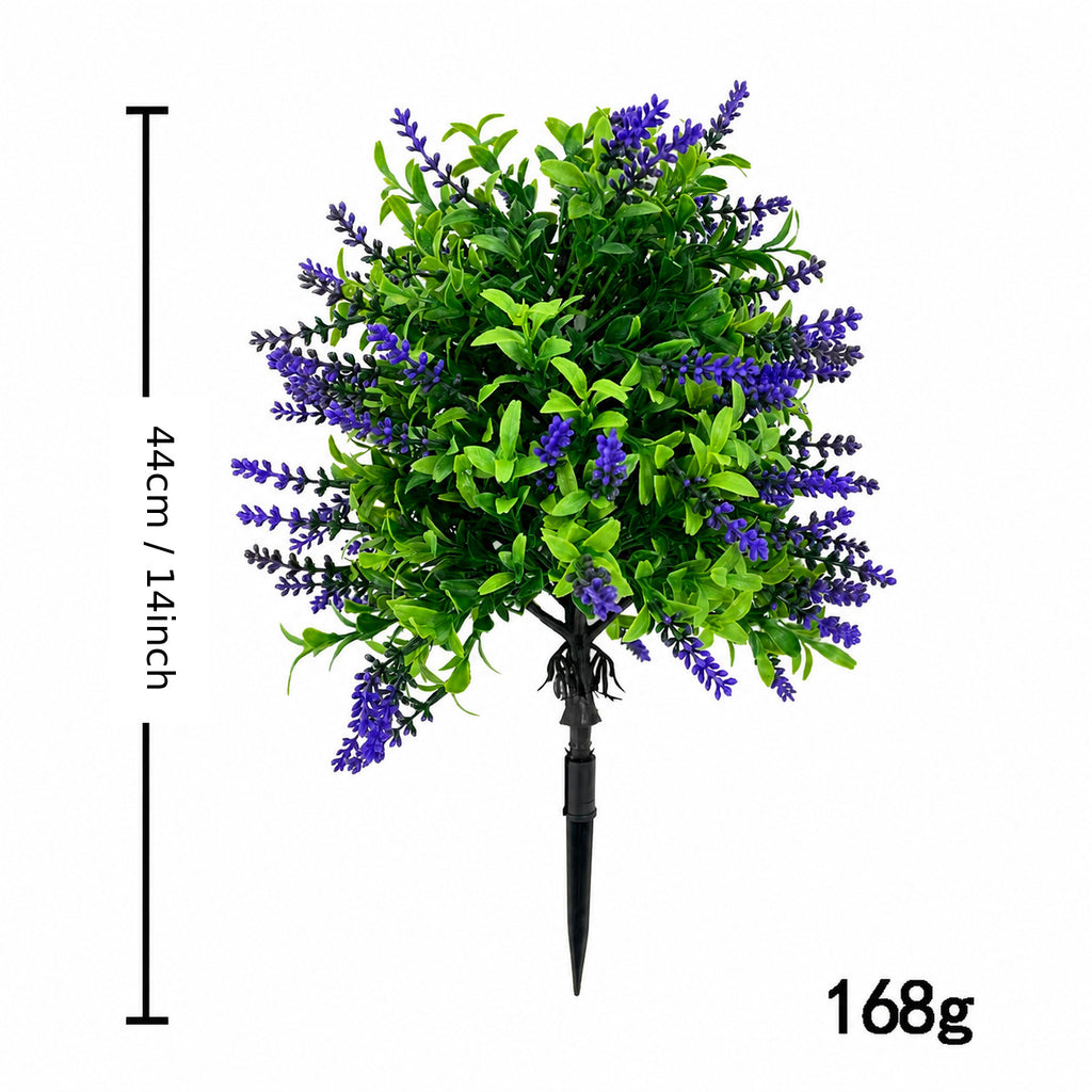 EVERIVELLE Artificial Lavender Garden Stake