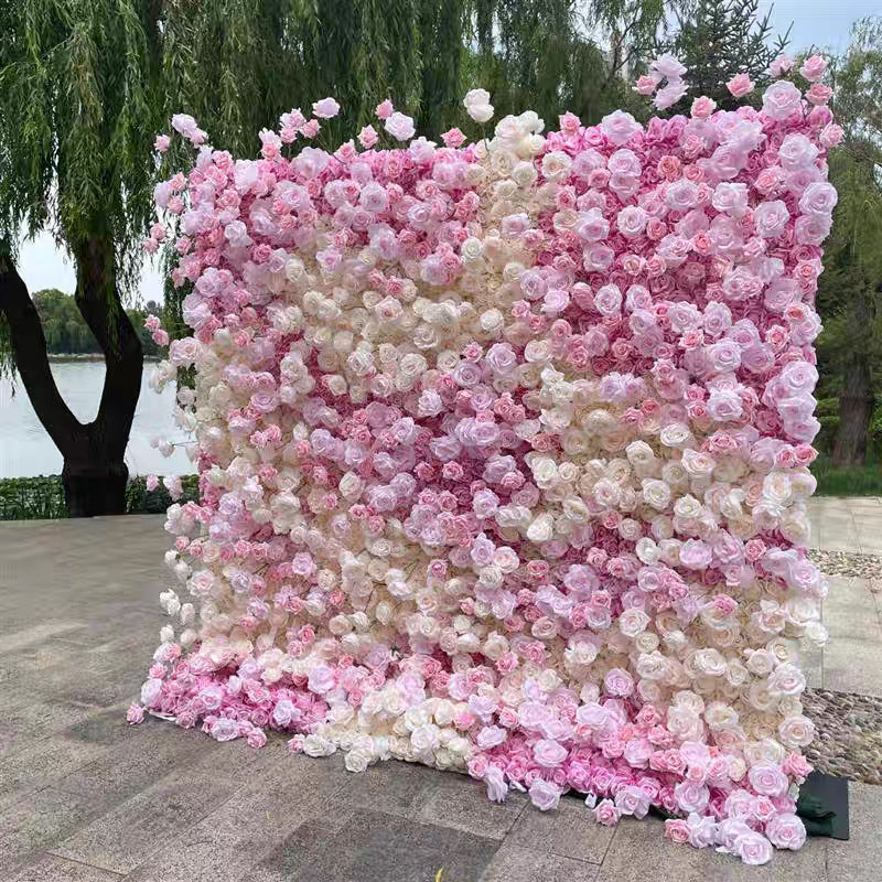 EVERIVELLE Custom Artificial Flower Wall Backdrop