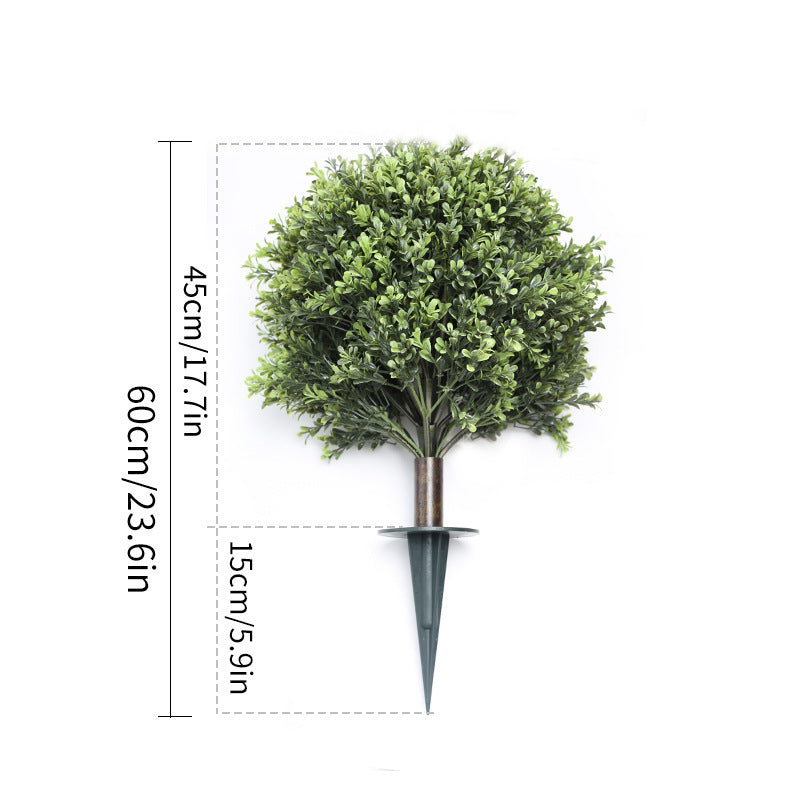 EVERIVELLE Artificial Garden Topiary & Floral Stakes