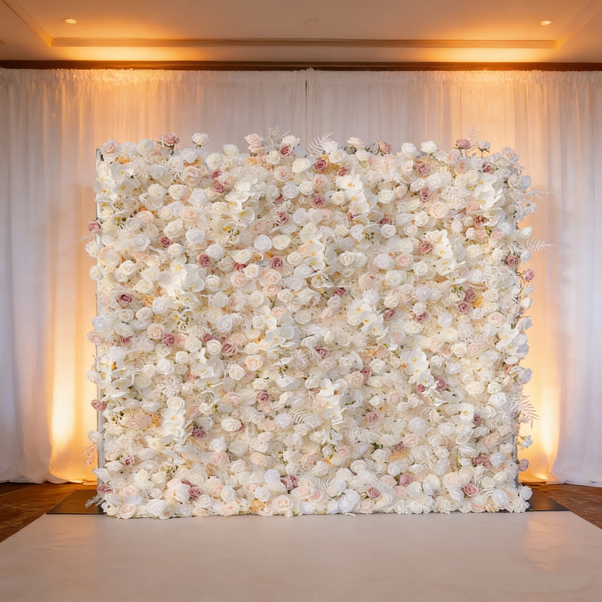 EVERIVELLE Artificial Flower Wall Panels