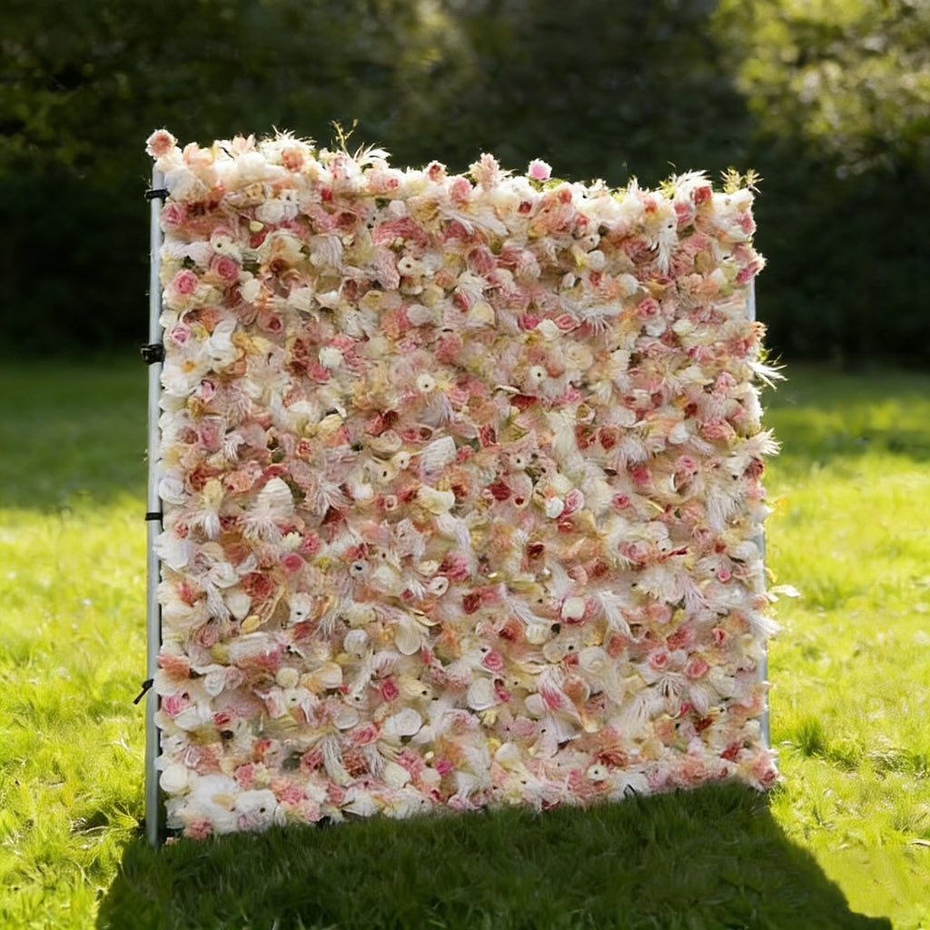 EVERIVELLE Artificial Flower Wall Panels