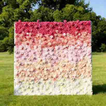 EVERIVELLE Artificial Flower Wall Panels