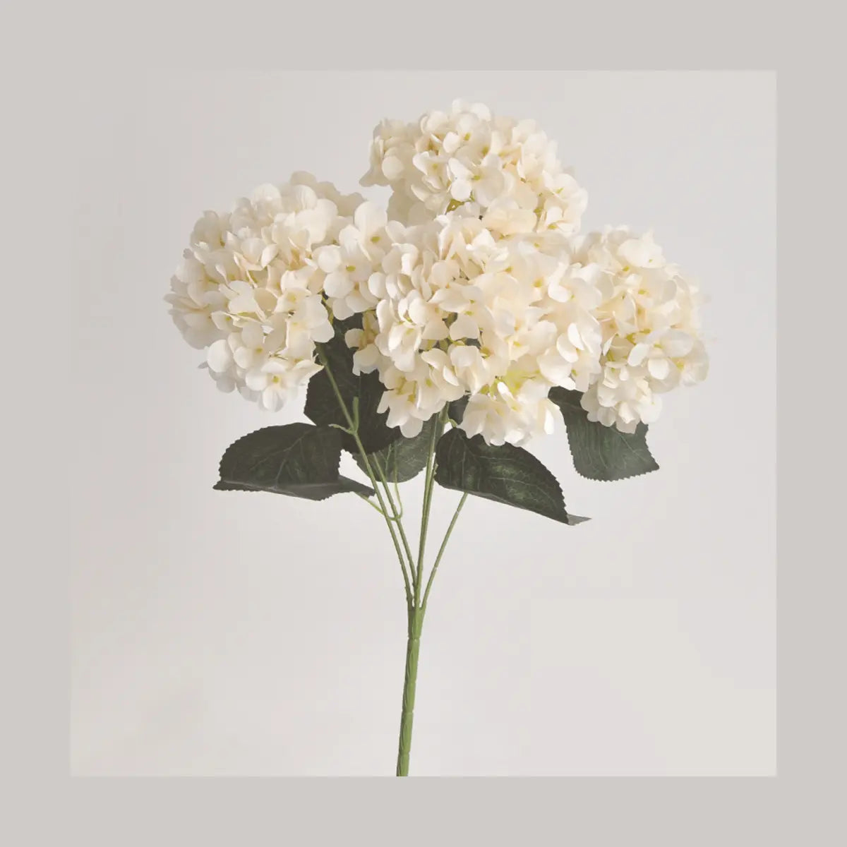EVERIVELLE Grand Five-Head Artificial Hydrangea Bouquet