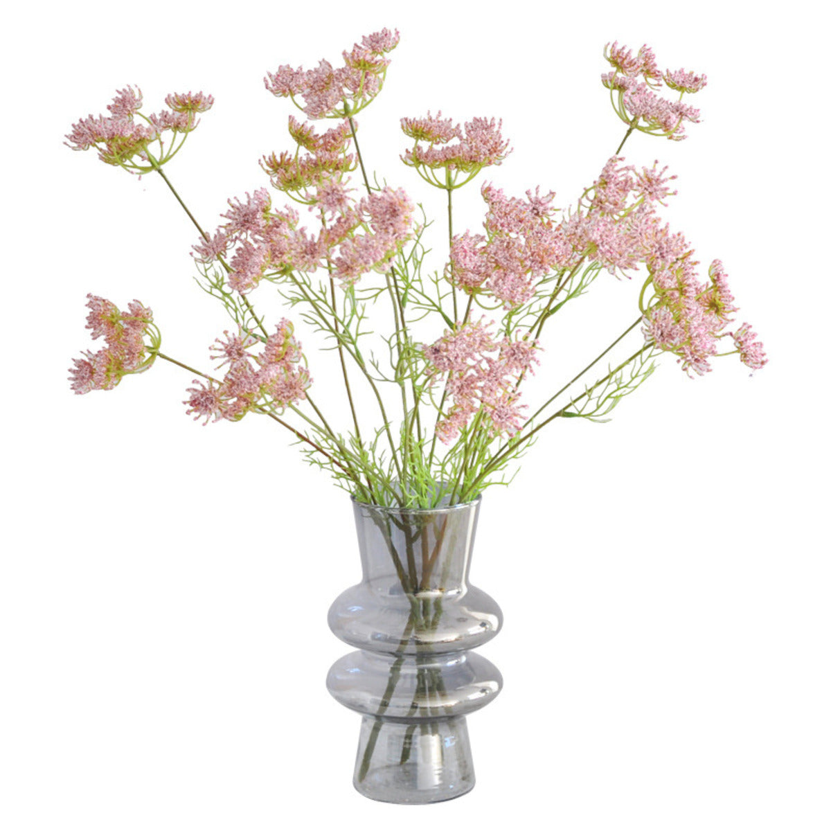 EVERIVELLE Three-Head Artificial Lace Flower Stem