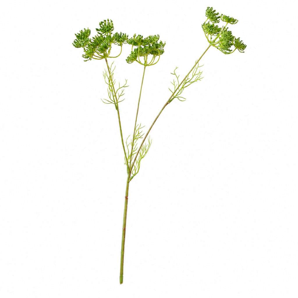 EVERIVELLE Three-Head Artificial Lace Flower Stem