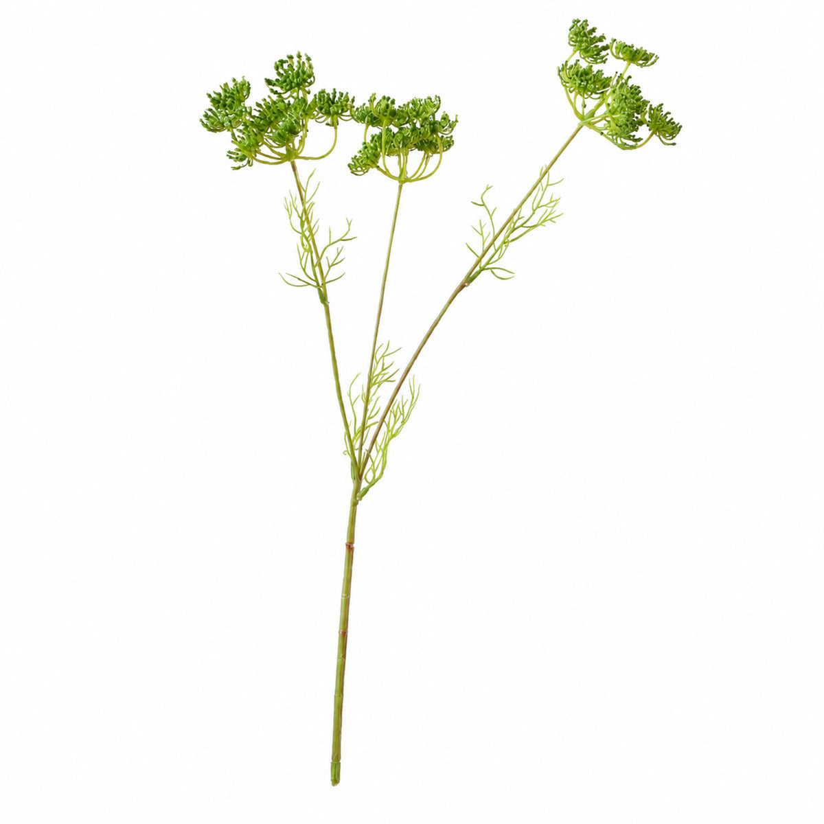 EVERIVELLE Three-Head Artificial Lace Flower Stem