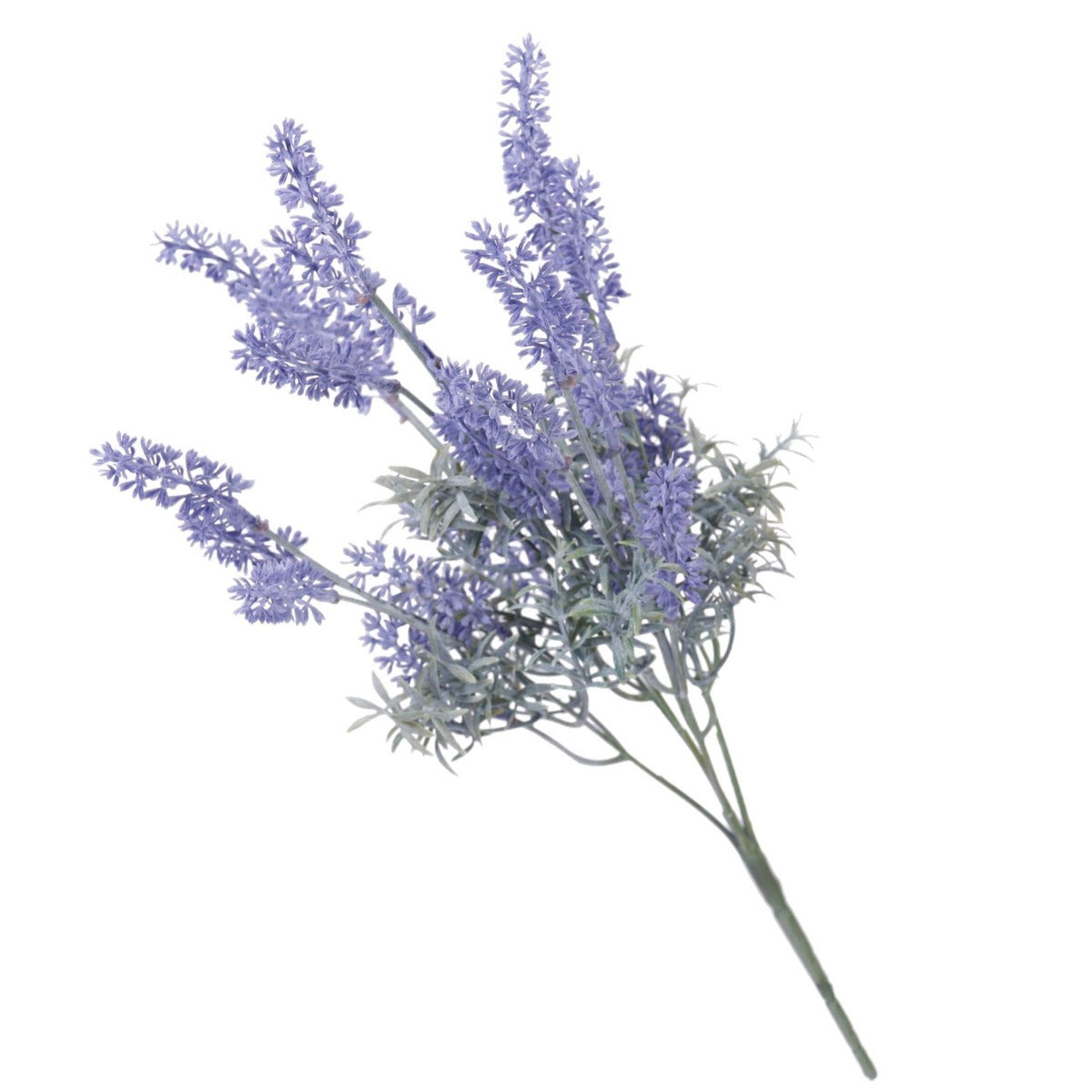 EVERIVELLE 15.7-Inch Five-Branch Artificial Lavender Stem