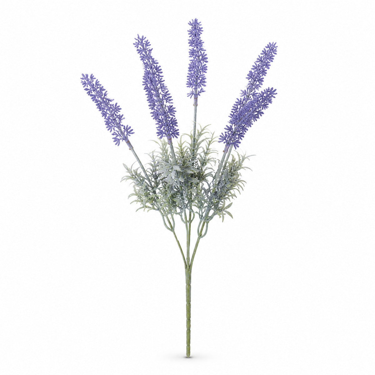 EVERIVELLE 15.7-Inch Five-Branch Artificial Lavender Stem