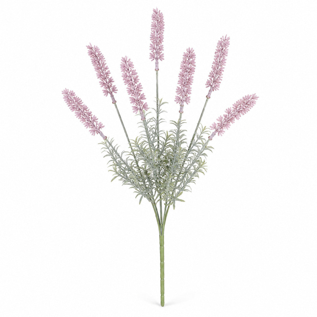 EVERIVELLE 15.7-Inch Five-Branch Artificial Lavender Stem