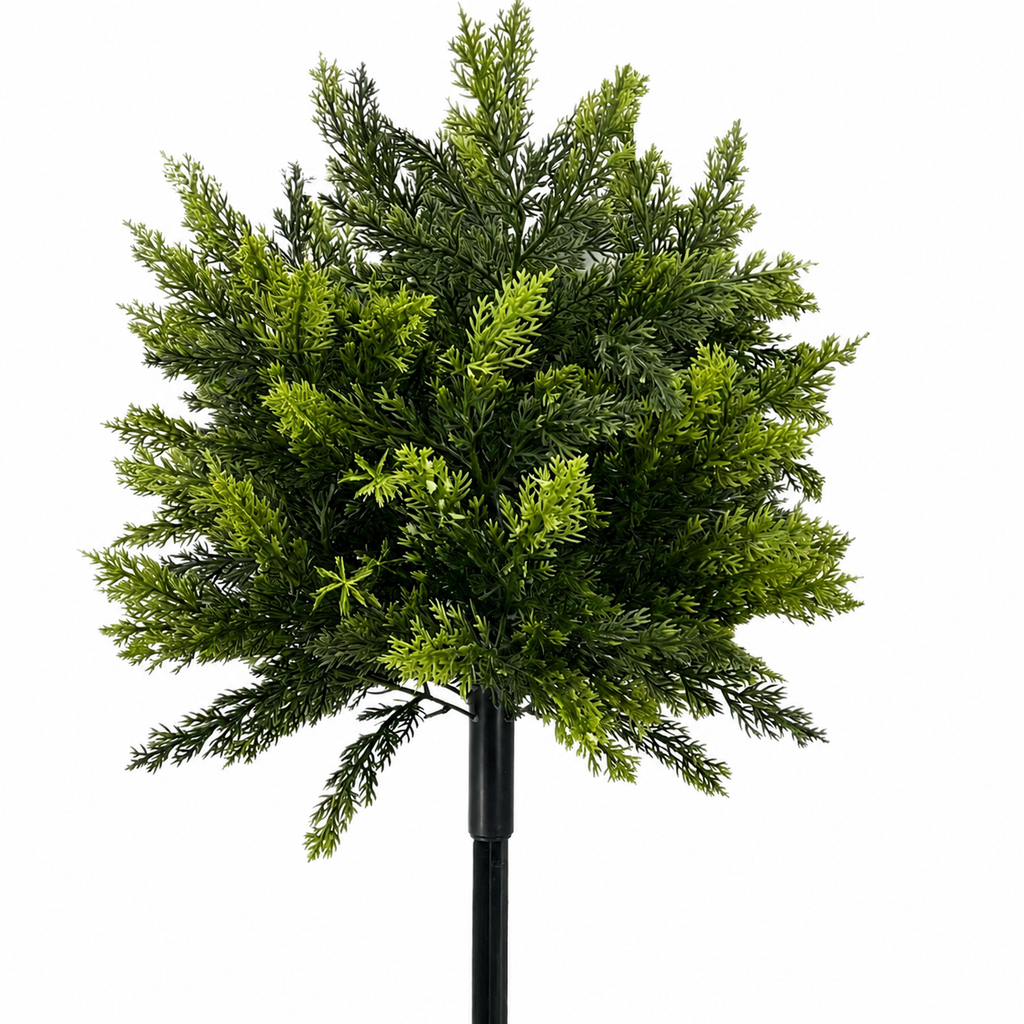 EVERIVELLE Artificial Pine & Cypress Garden Stake