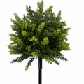 EVERIVELLE Artificial Pine & Cypress Garden Stake