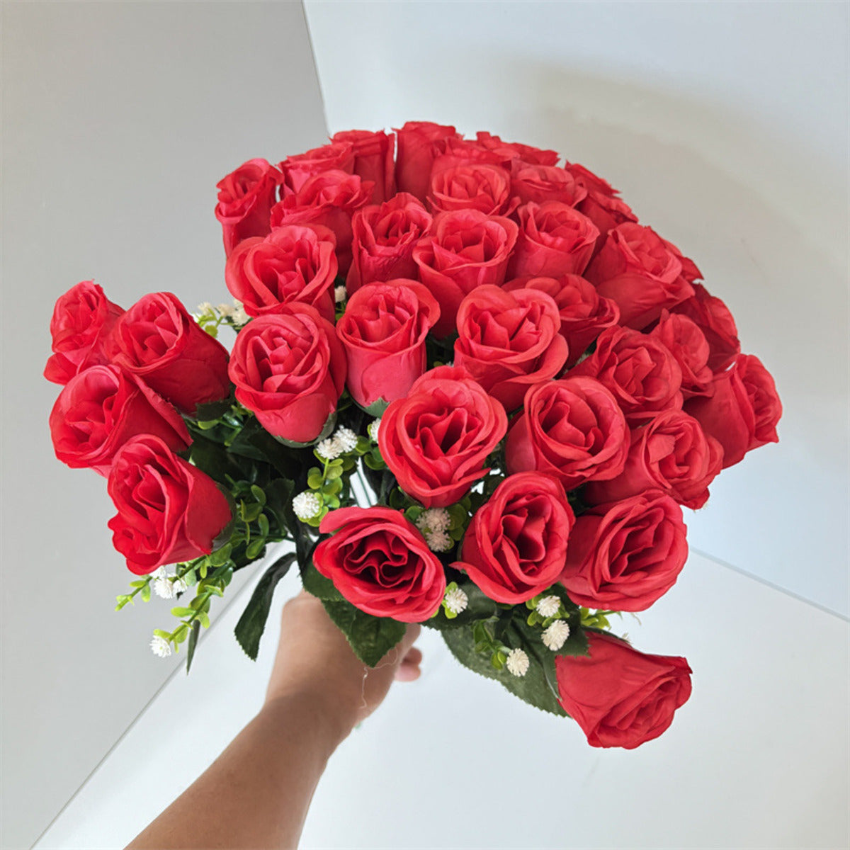 EVERIVELLE 36-Head Artificial Rose Bouquet