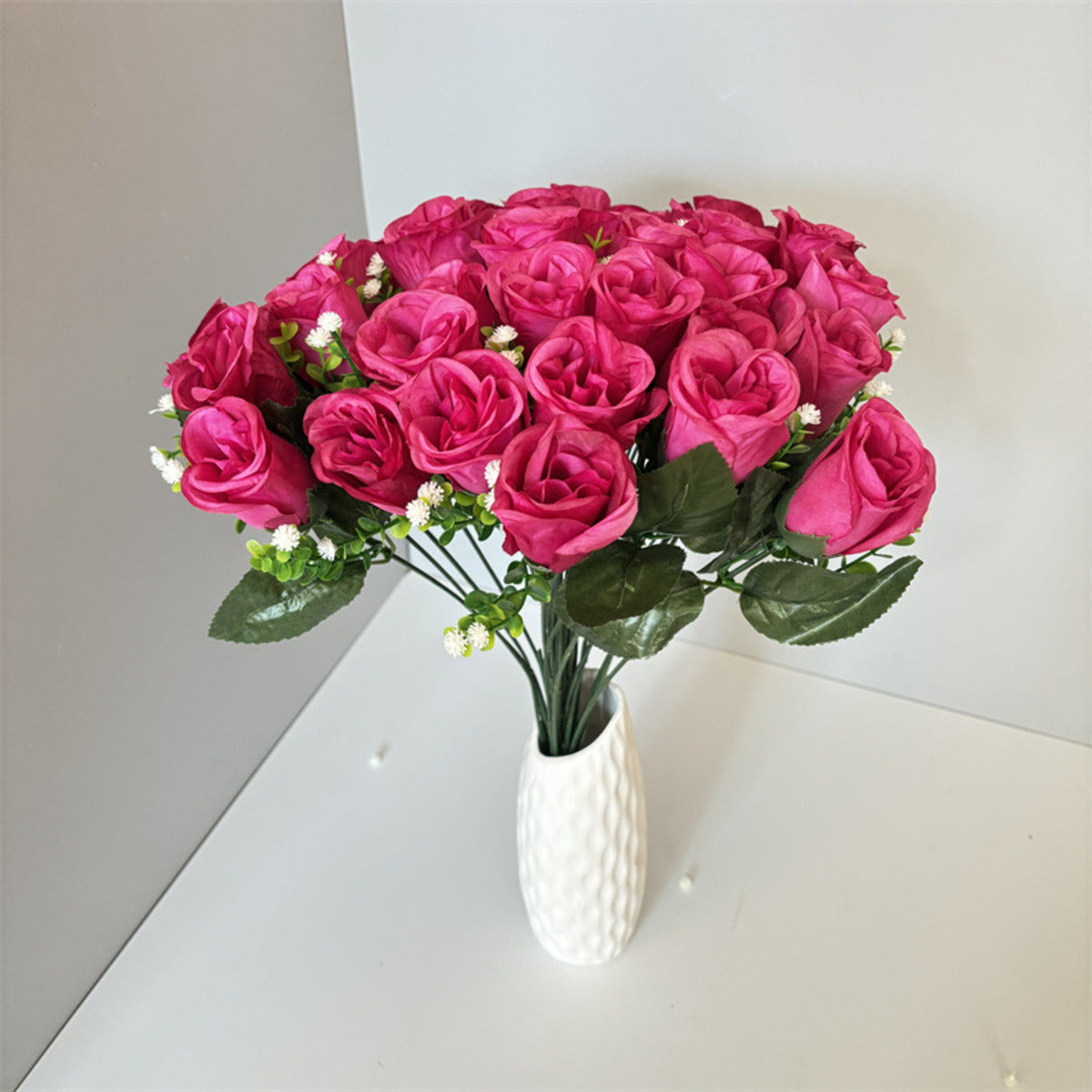 EVERIVELLE 36-Head Artificial Rose Bouquet