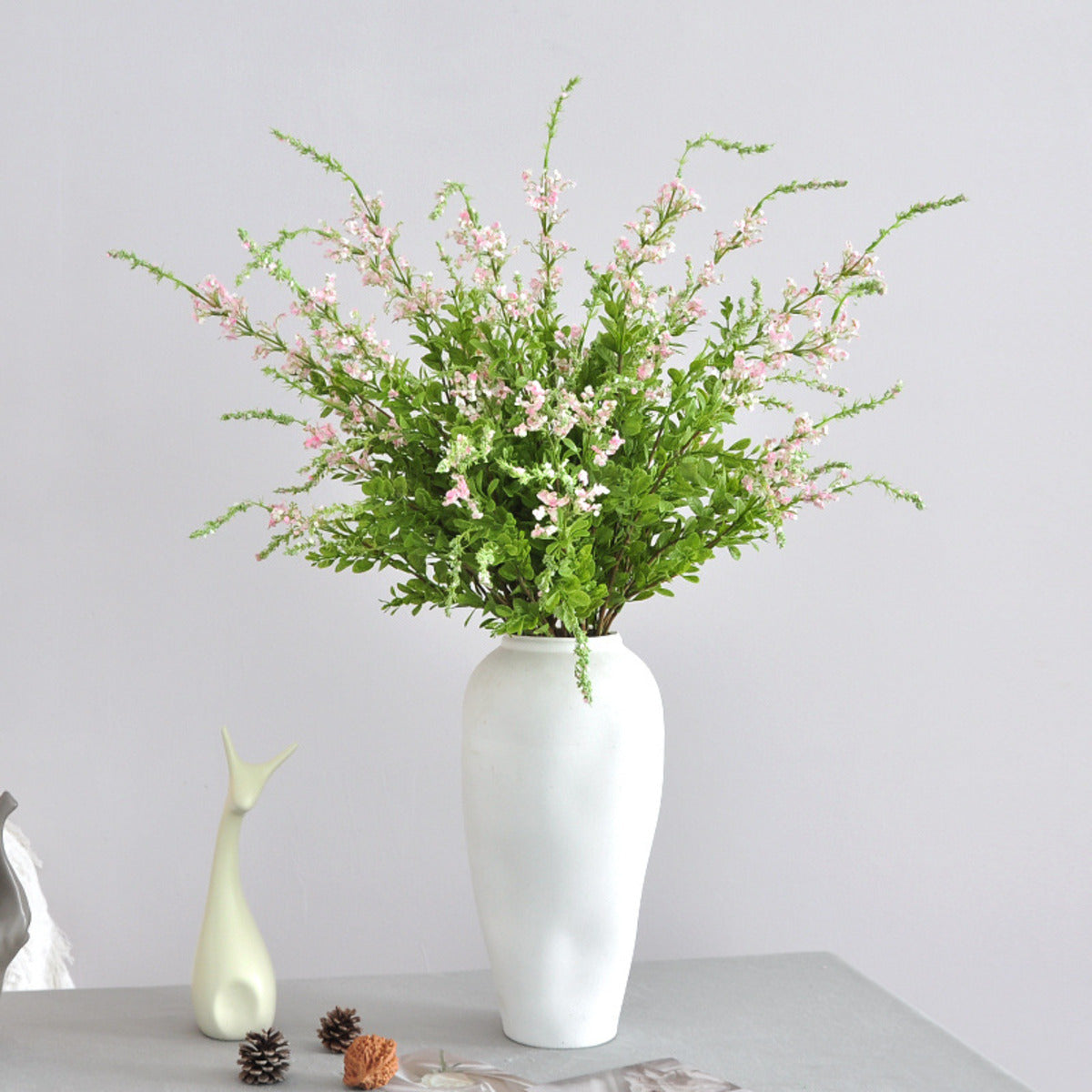 EVERIVELLE 33.5-Inch Artificial Sage Flower Branch